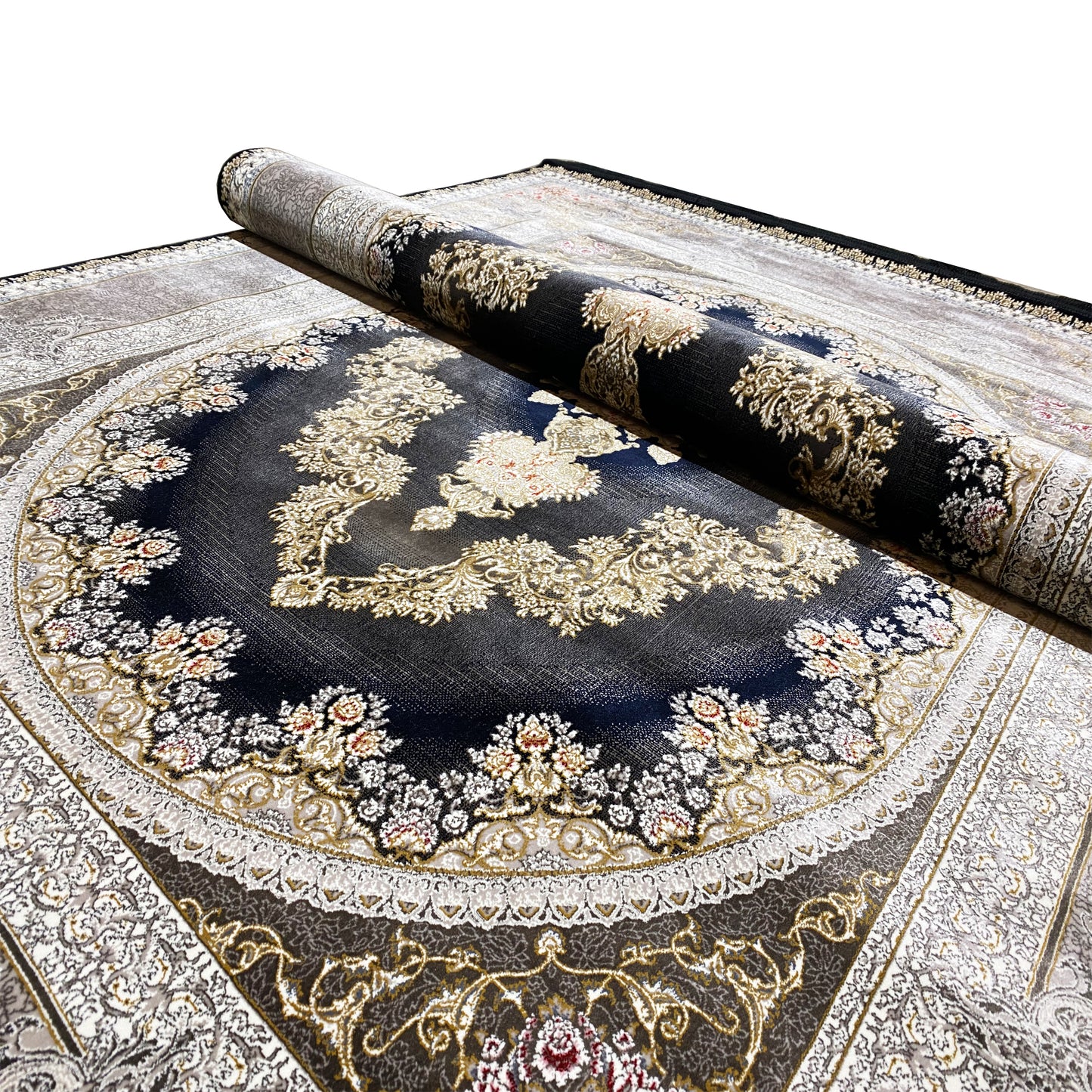 Tapis bleu marine 170x240cm