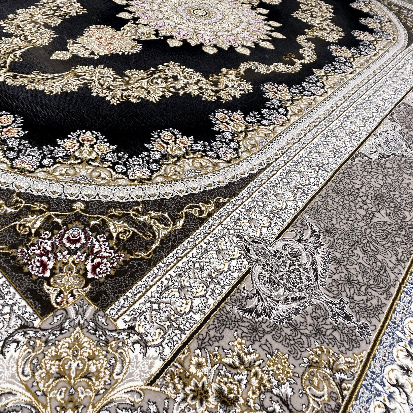 Tapis bleu marine 170x240cm