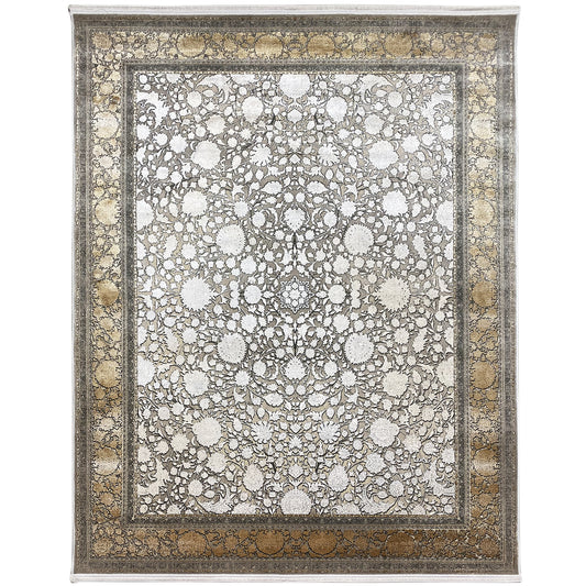 Tapis argent-or 170x240cm