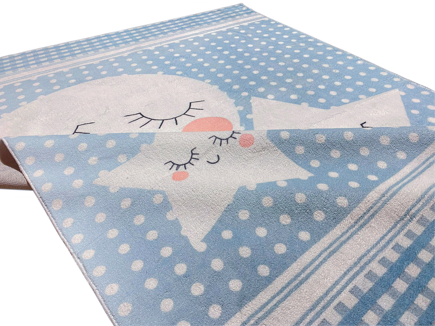 Tapis pour enfants « Monde étoilé », bleu, 160x230 cm