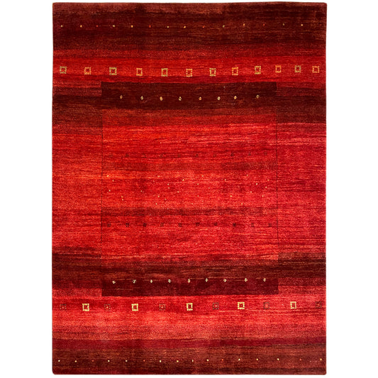 Handgeknüpfter Gabbeh Teppich 304x251 cm - German Carpet Shop