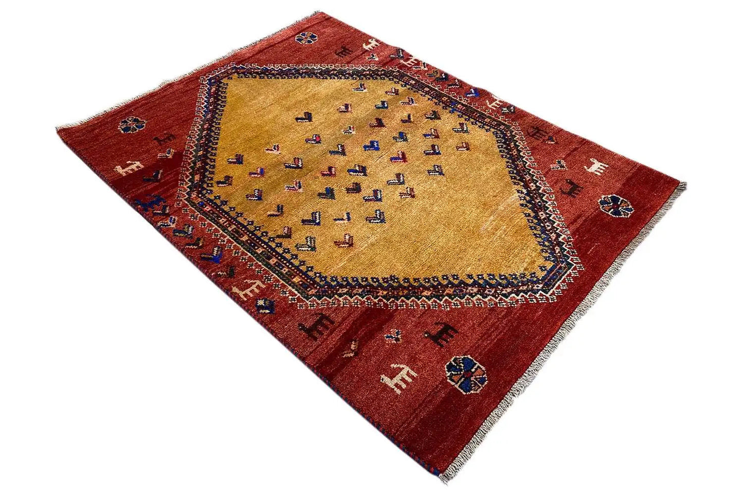 Gabbeh Teppich (162x122 cm) - German Carpet Shop