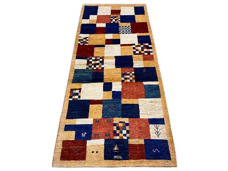Gabbeh Teppich (195x83 cm) - German Carpet Shop