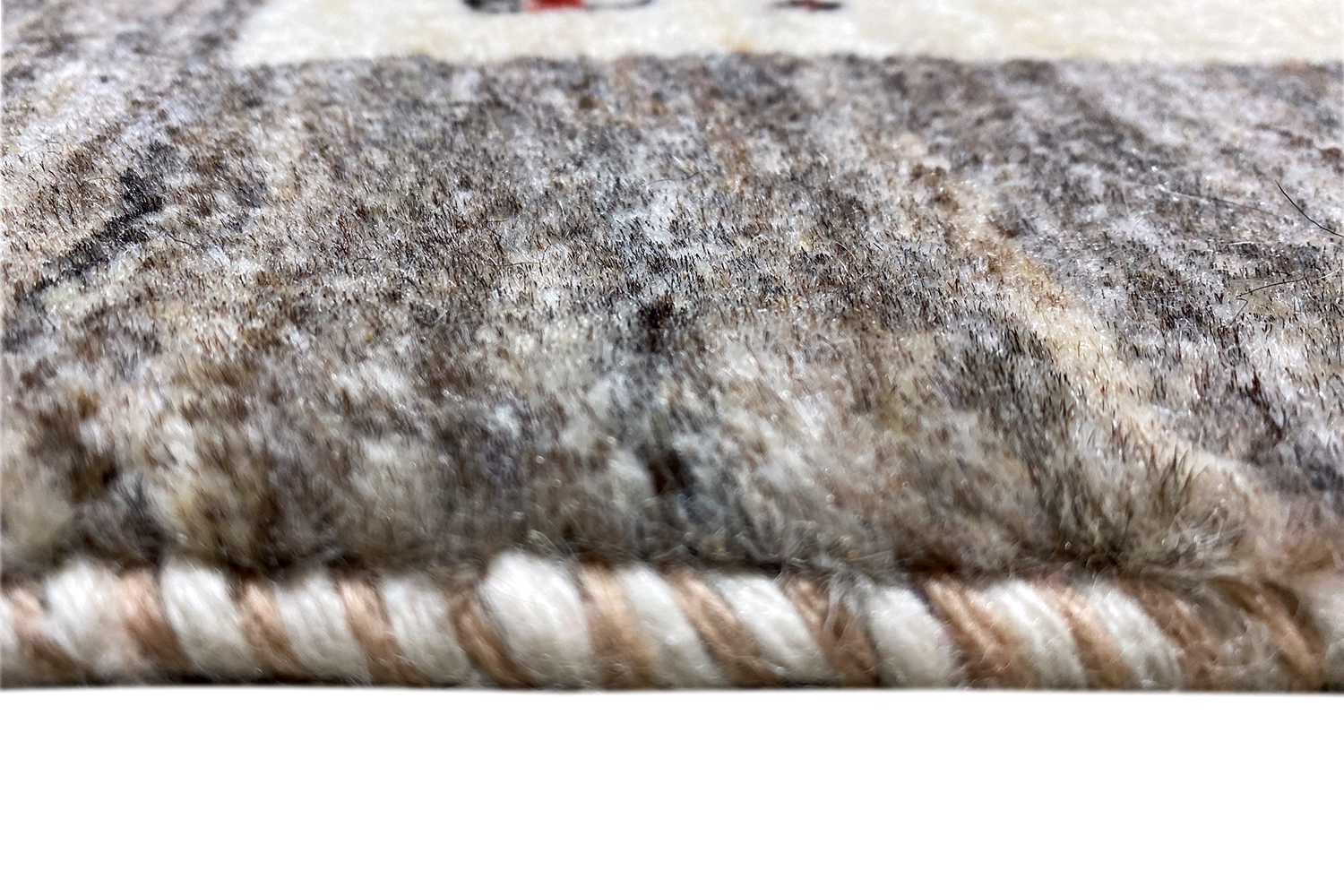 Gabbeh Teppich (42x40 cm) - German Carpet Shop