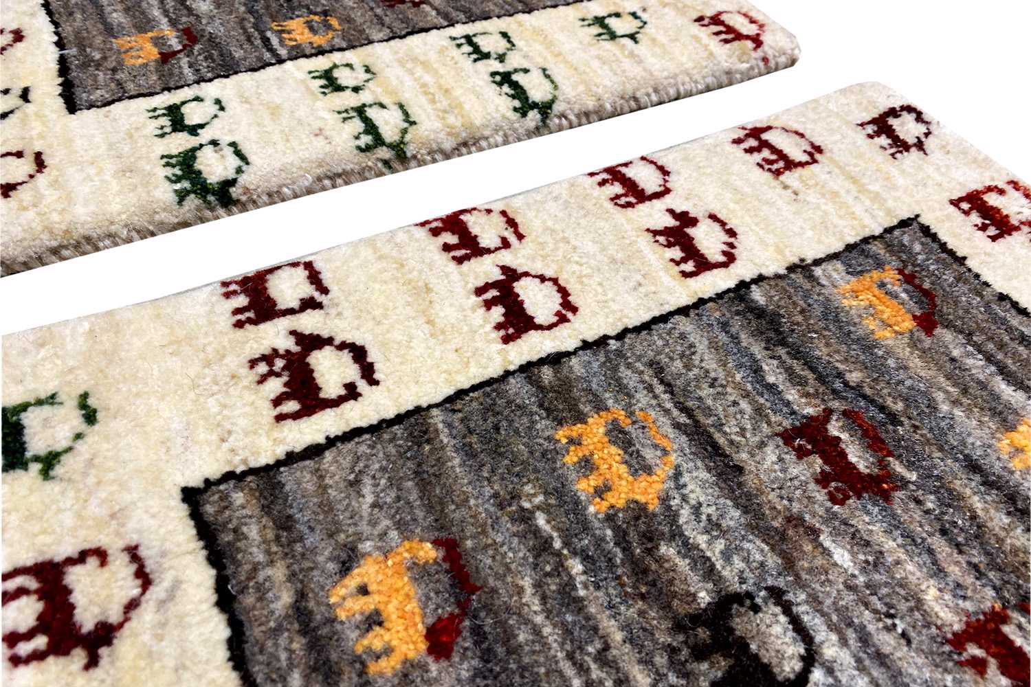 Gabbeh Teppich (43x37 cm) - German Carpet Shop