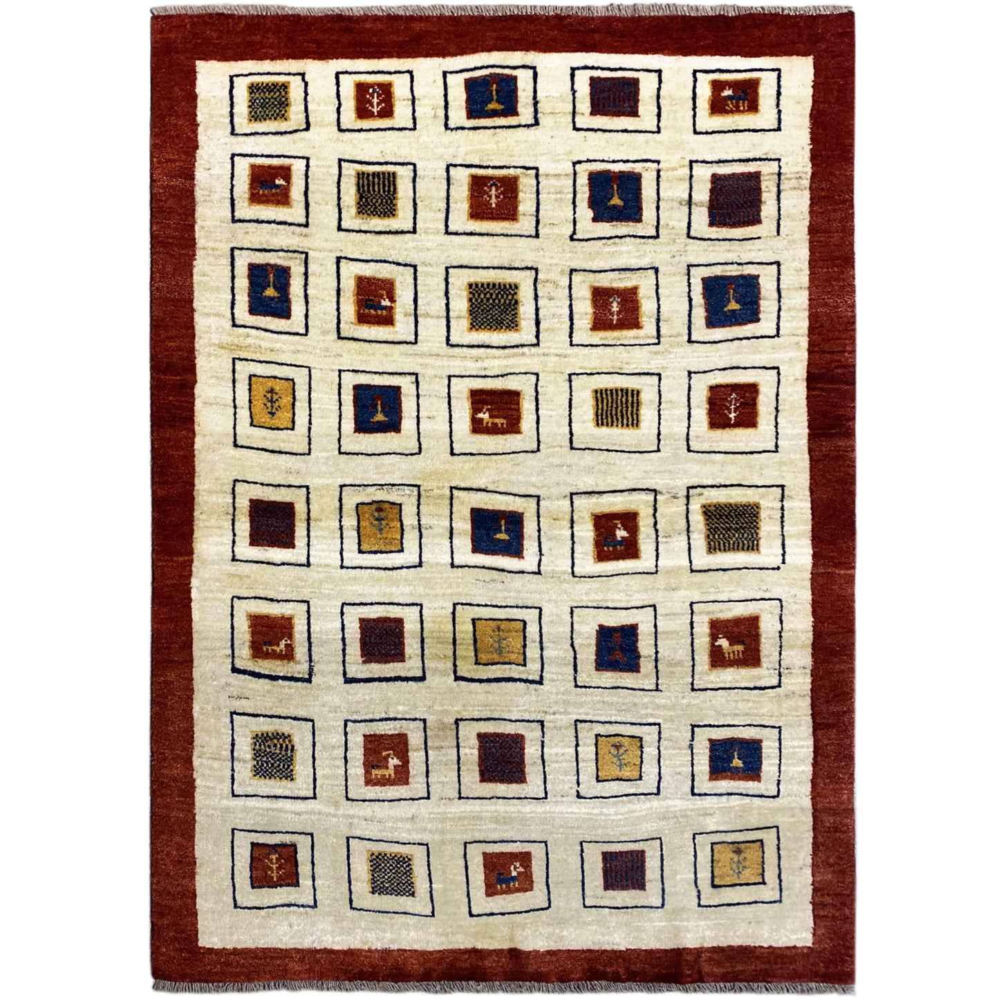 Tapis Gabbeh 160x111 cm