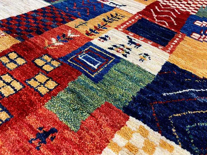 Gabbeh Teppich (142x81 cm) - German Carpet Shop