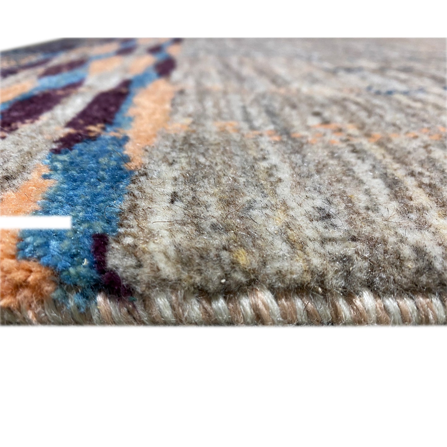Gabbeh Teppich Grau 200x148 cm - German Carpet Shop