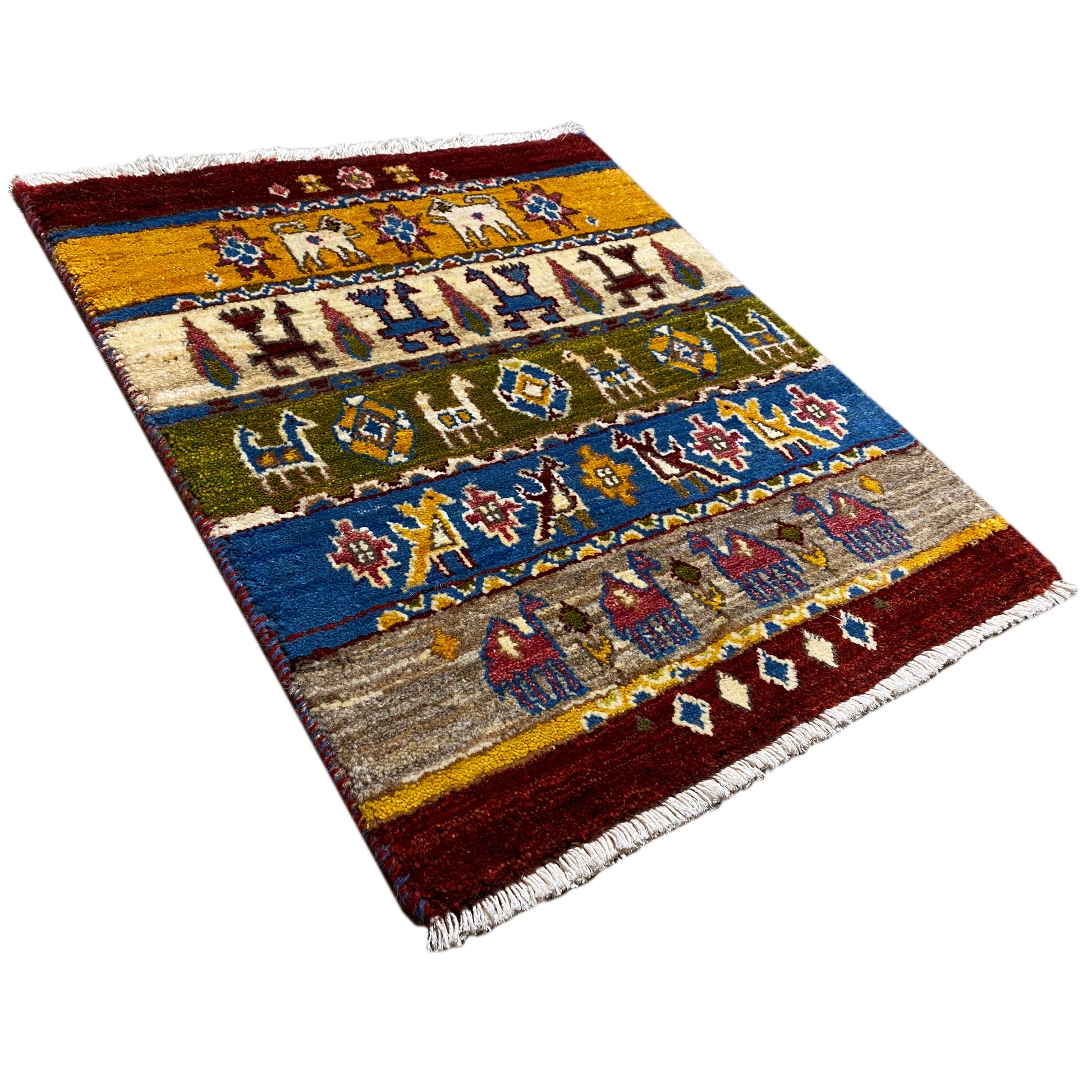 Gabbeh Teppich Lori 65x56 cm - German Carpet Shop