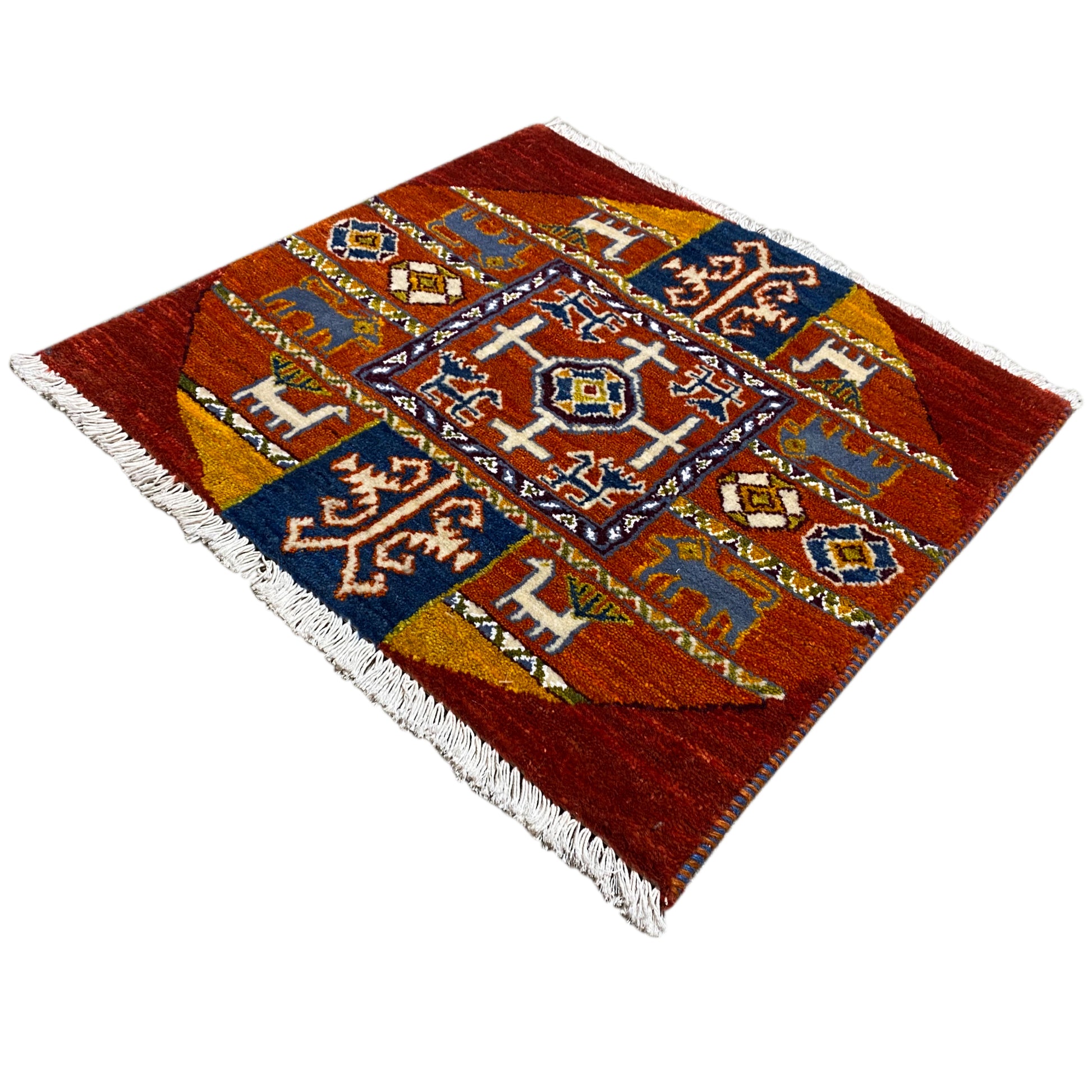 Gabbeh Teppich Lori 60x59 cm - German Carpet Shop