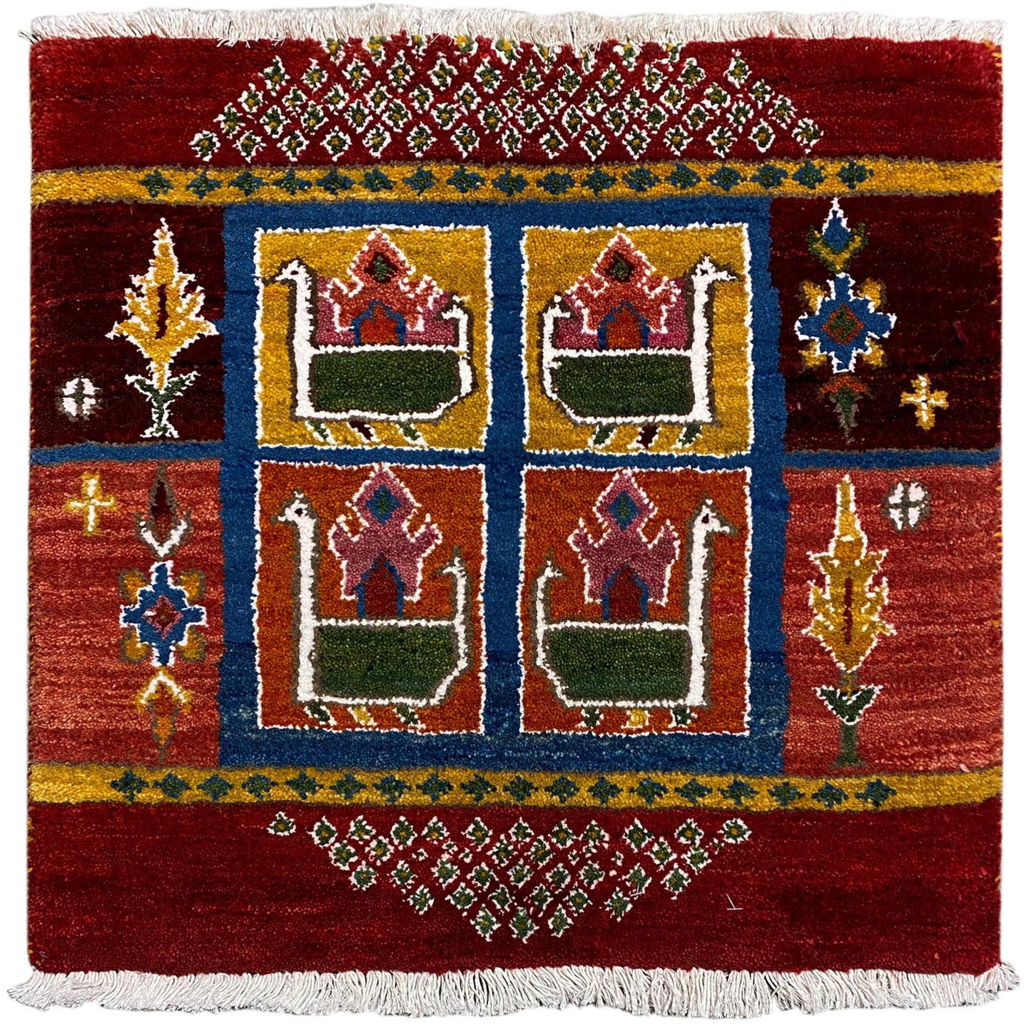 Gabbeh Teppich Lori 56x56 cm - German Carpet Shop
