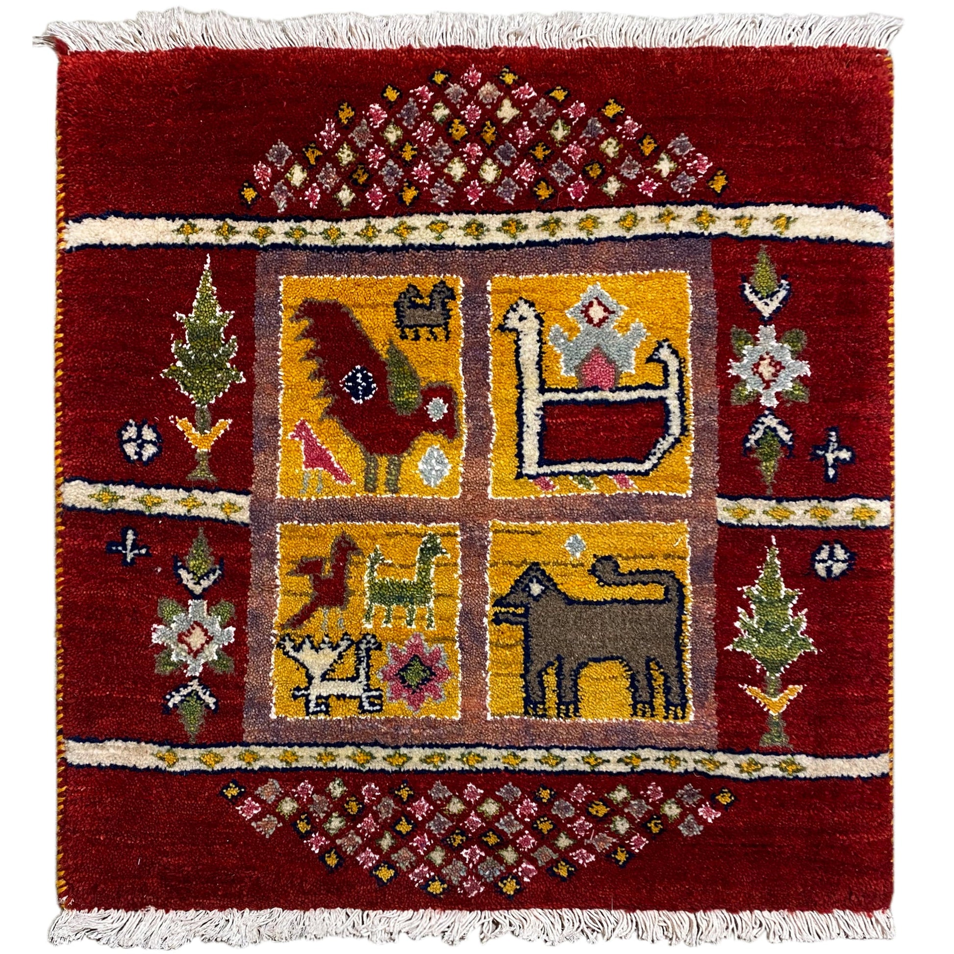 Gabbeh Lori Teppich (66x61cm) - German Carpet Shop