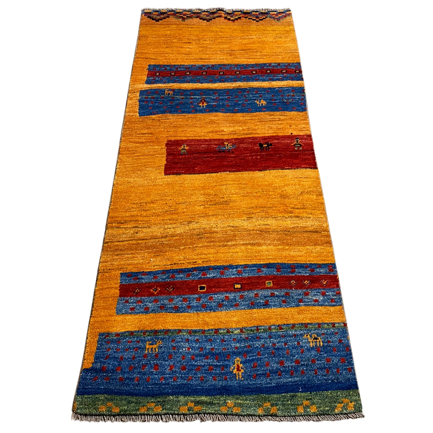 Gabbeh Teppich 220x77cm