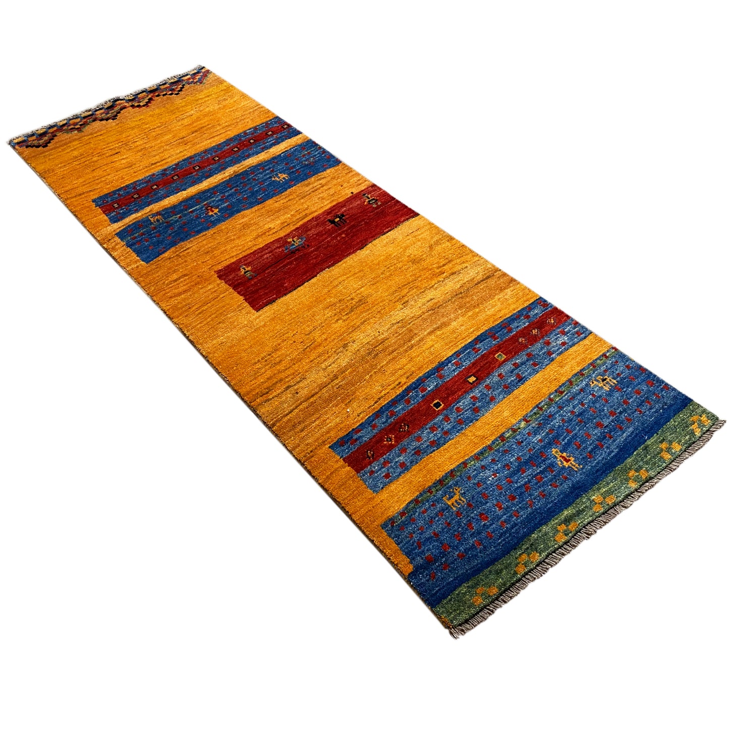 Gabbeh Teppich 220x77cm