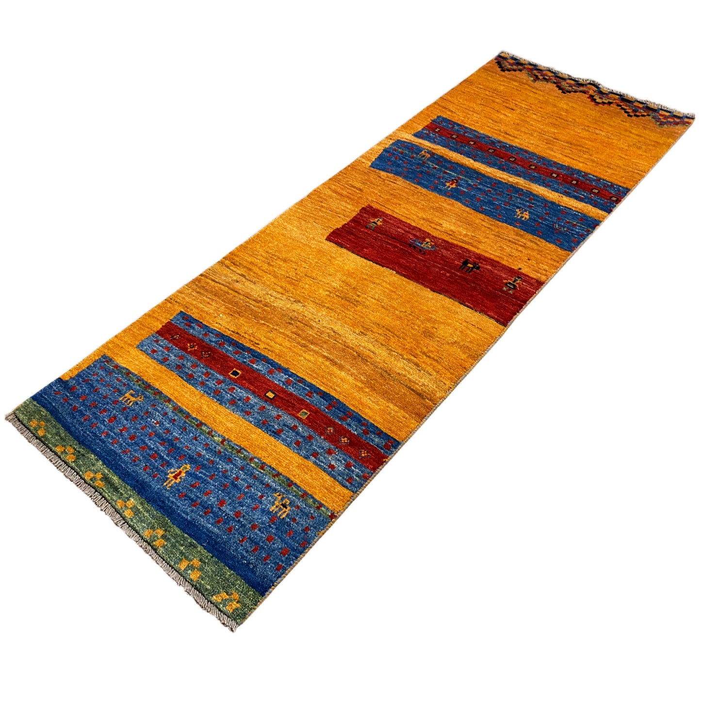 Gabbeh Teppich 220x77cm