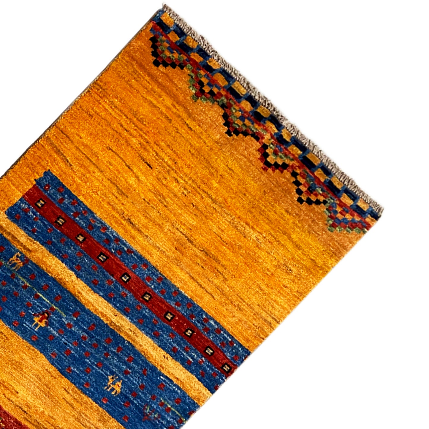 Gabbeh Teppich 220x77cm