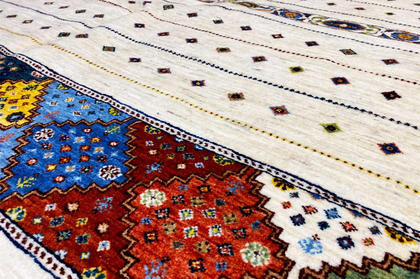 Gabbeh - Lori Teppich (150x200 cm / 5x6.5 ft) - German Carpet Shop