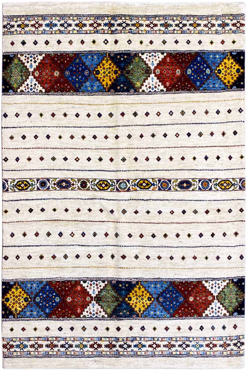 Gabbeh - Lori Teppich (150x200 cm / 5x6.5 ft) - German Carpet Shop
