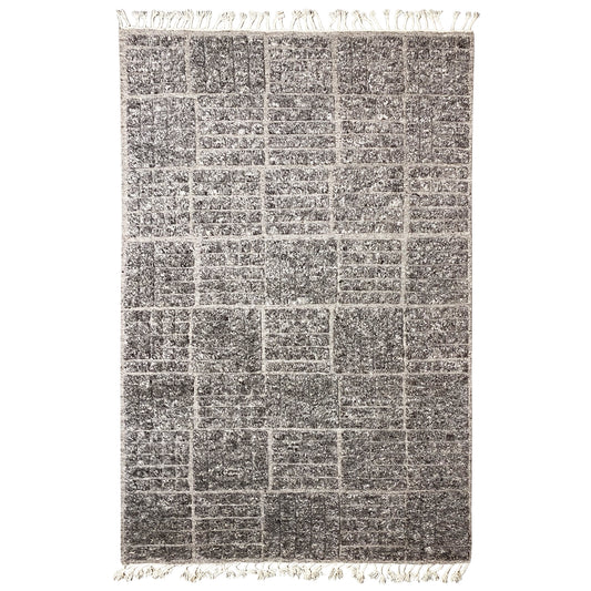 Brauner Berber Teppich - 254x157 cm - German Carpet Shop