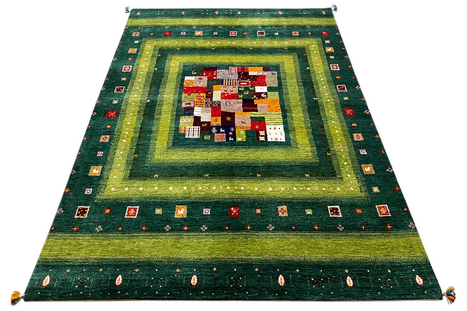 Gabbeh Lori Teppich (173x242 cm / 6x8 ft) - German Carpet Shop