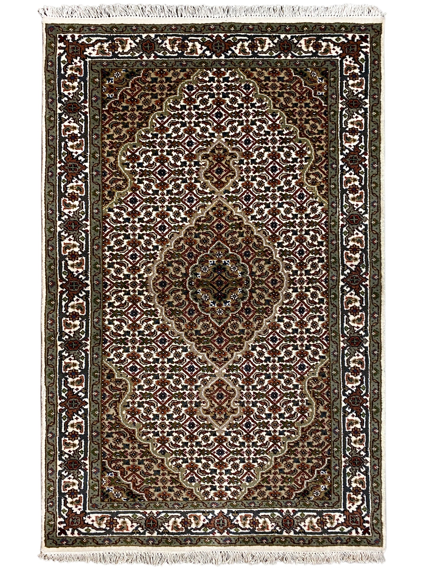 Tapis Indo Täbriz - (165x90 cm)