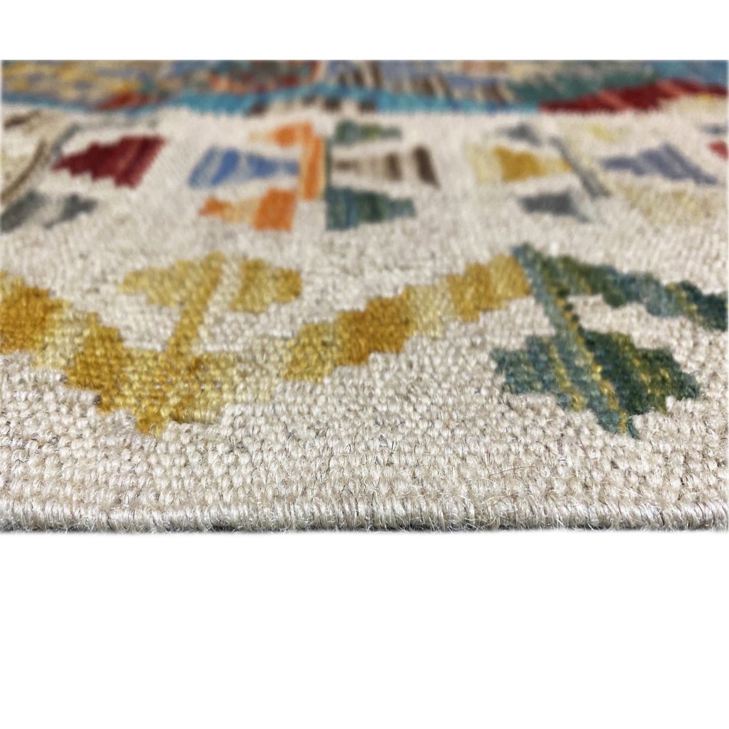 Tapis Kelim coureur Afghan 386x87cm