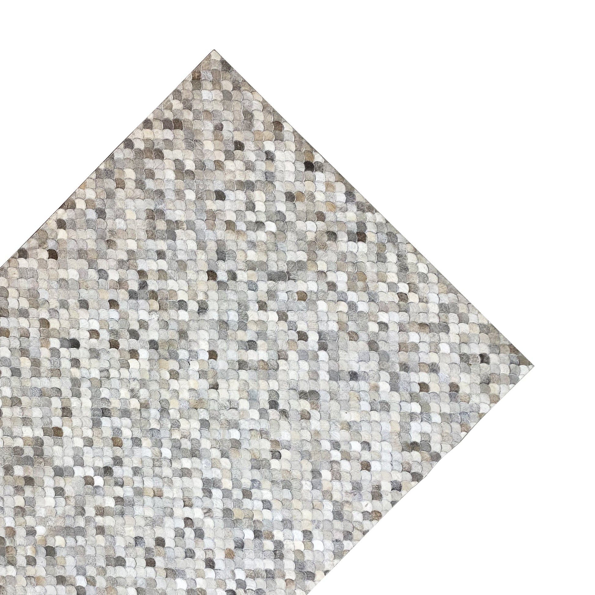 Muschel Kalbsleder Teppich 228x159 cm - German Carpet Shop