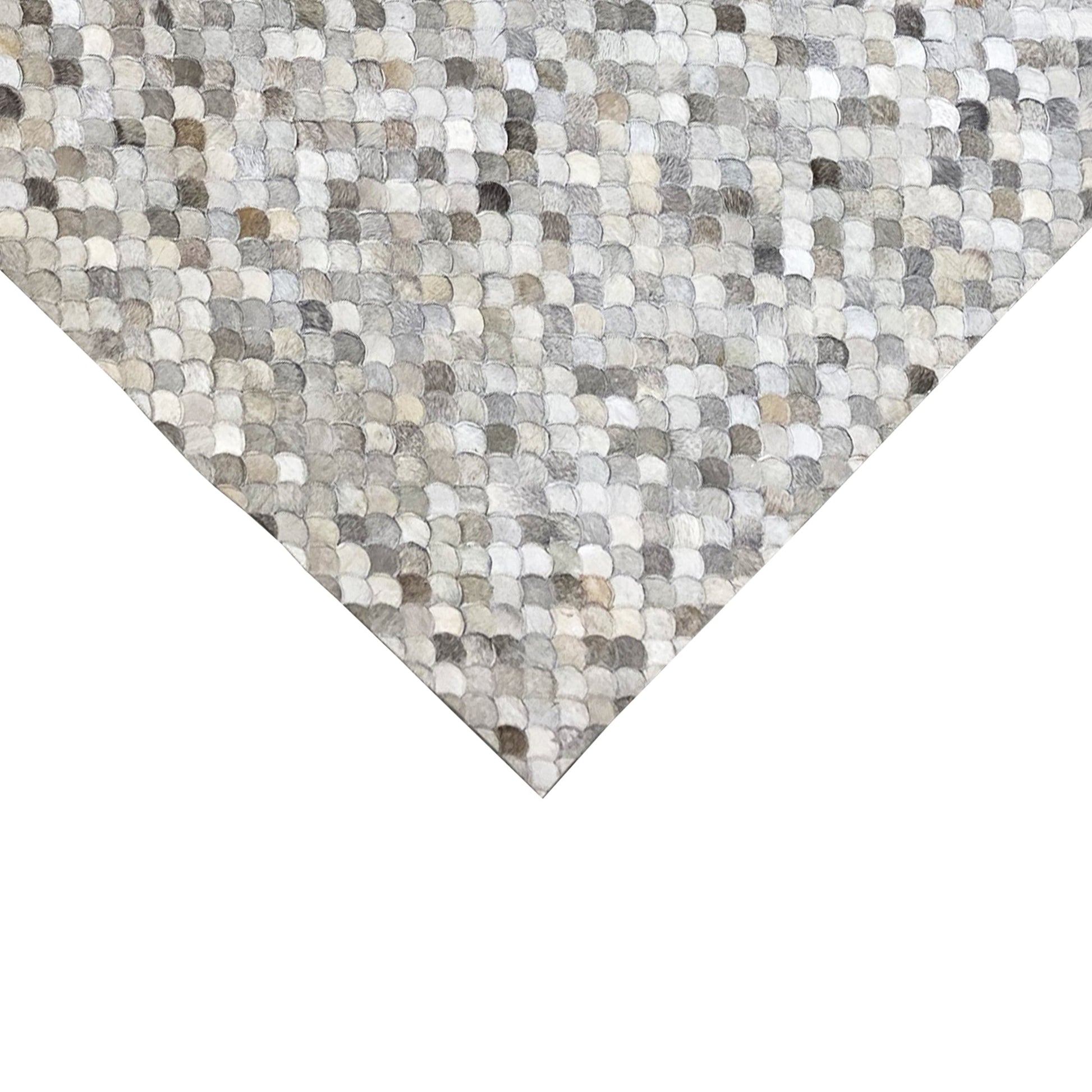 Muschel Kalbsleder Teppich 228x159 cm - German Carpet Shop