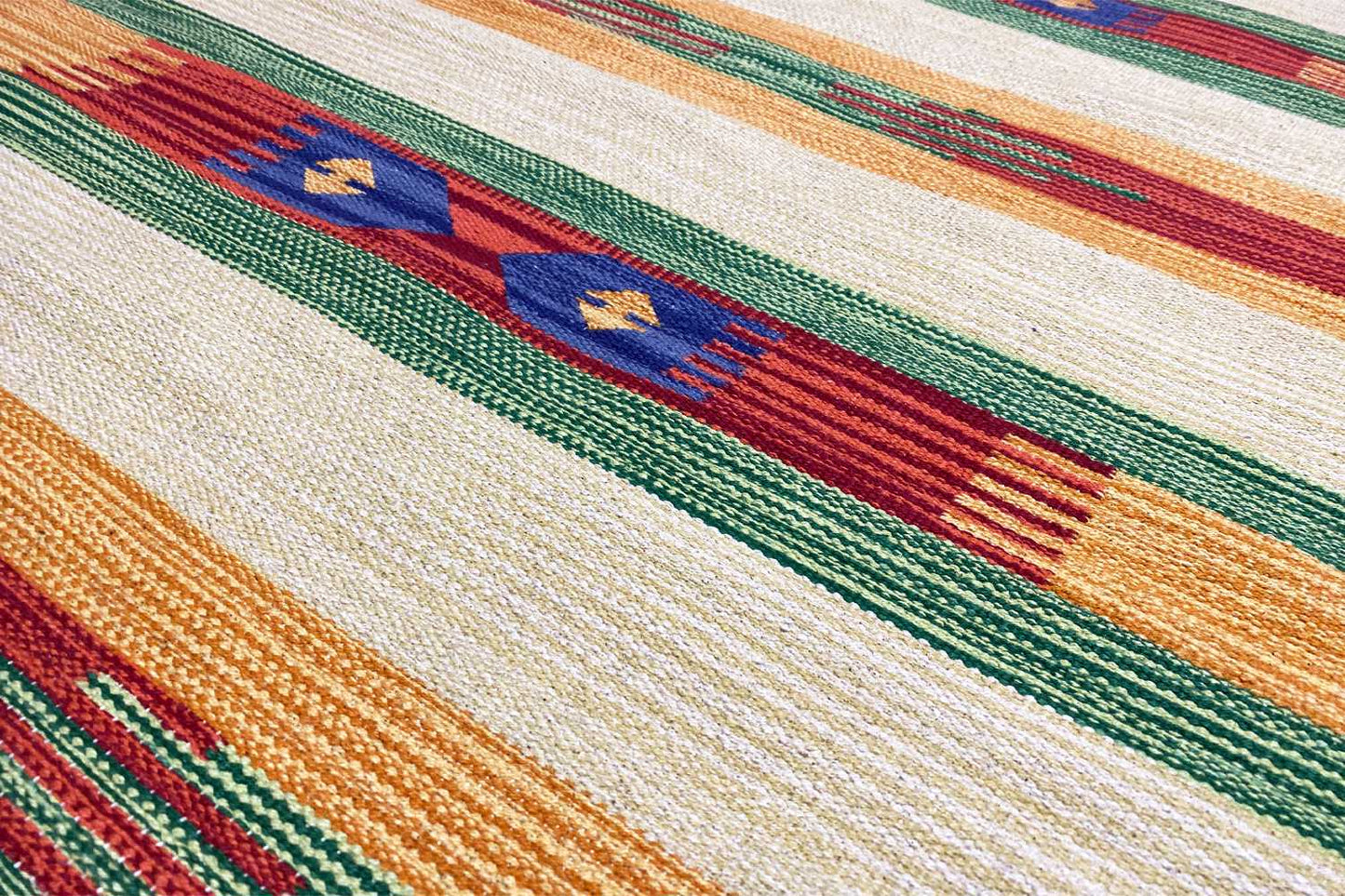 Moderner Kelim Teppich - Samak (80x200 cm) - Premium Teppich from German Carpet Shop - Just €49.90! Shop now at German Carpet Shop