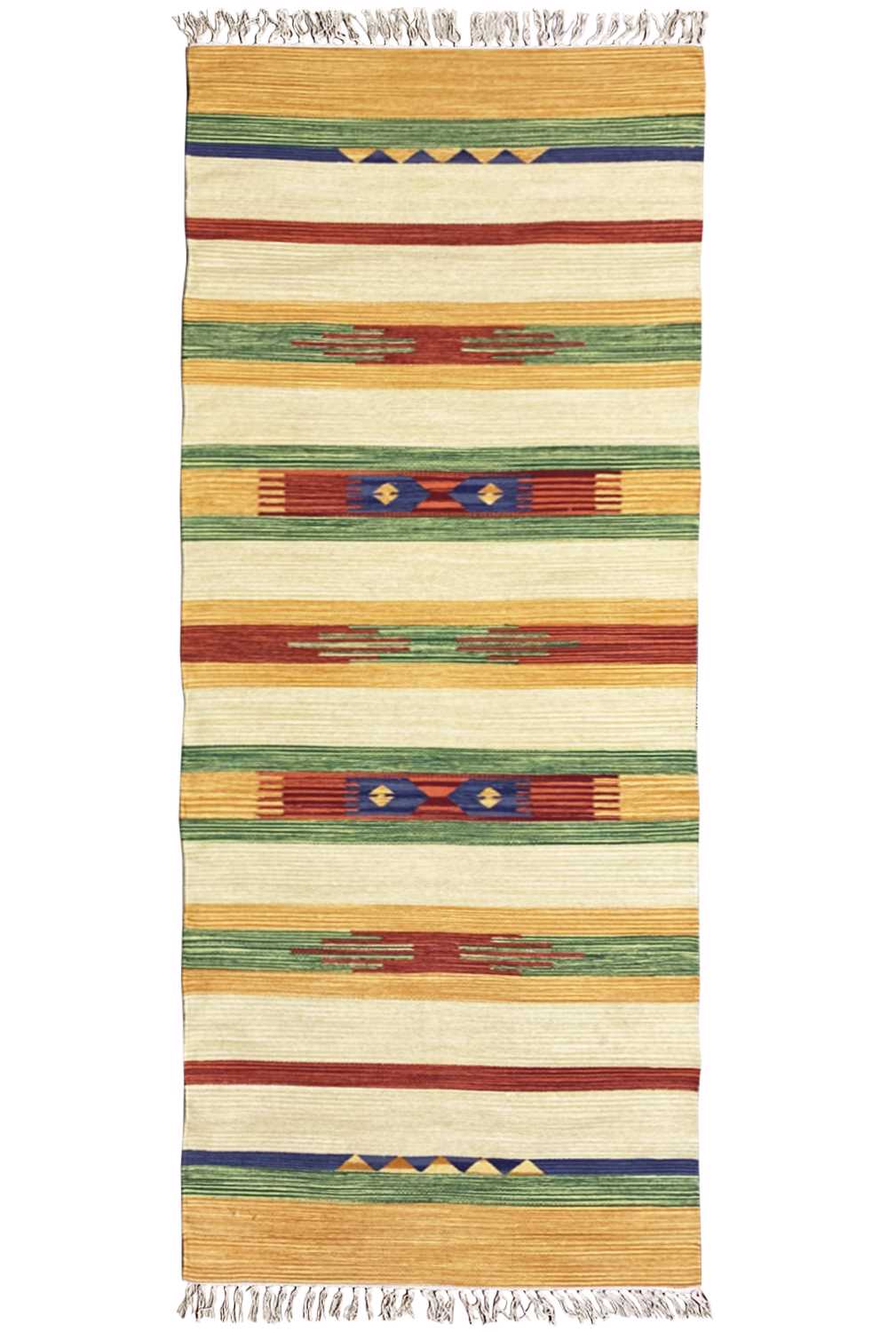 Moderner Kelim Teppich - Samak (80x200 cm) - Premium Teppich from German Carpet Shop - Just €49.90! Shop now at German Carpet Shop