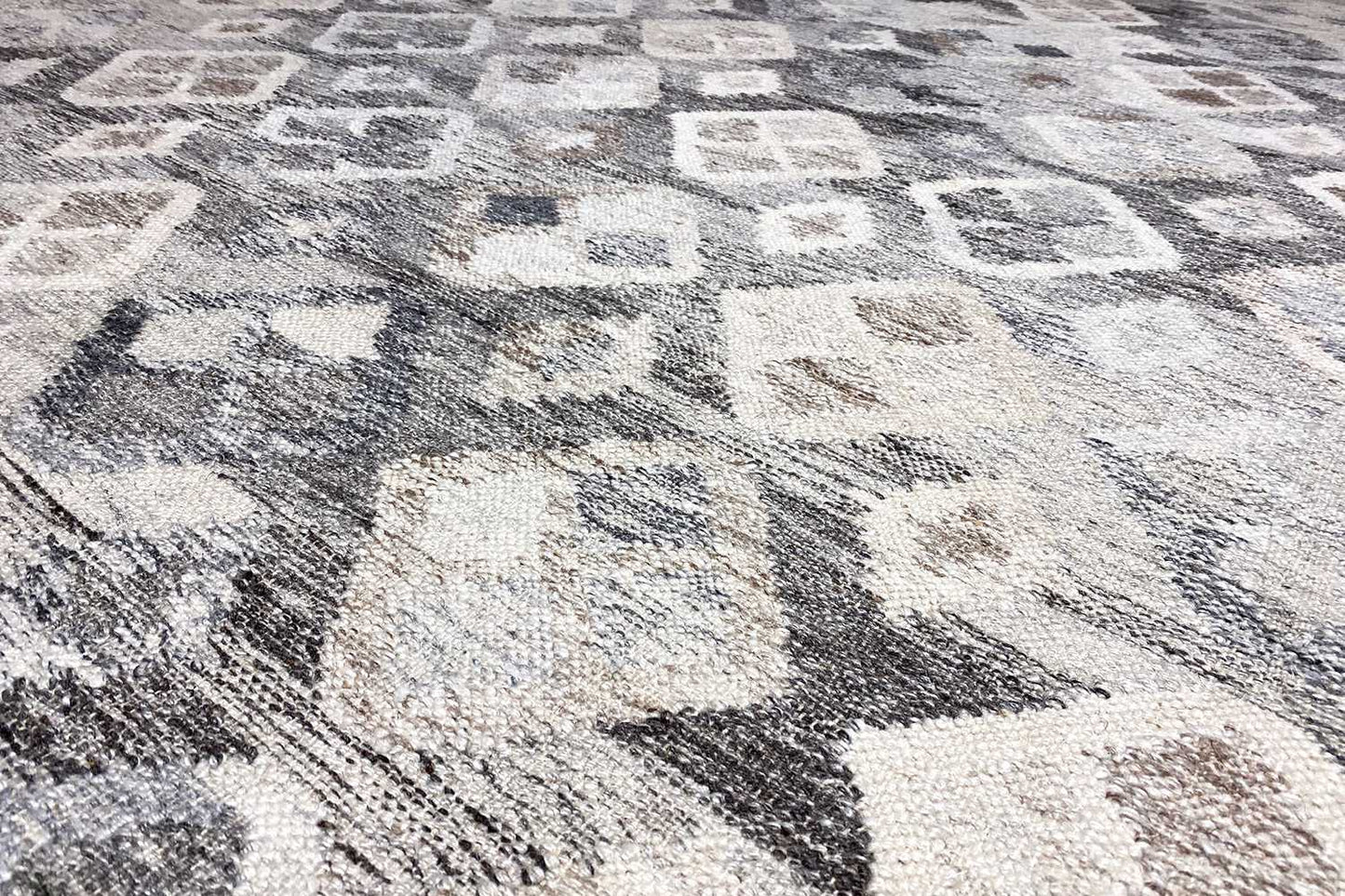 Moderne Kelim - Dhurrie - (242x154 cm) - German Carpet Shop