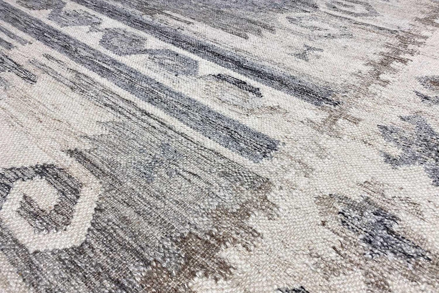 Moderne Kelim - Dhurrie - (244x152 cm) - German Carpet Shop