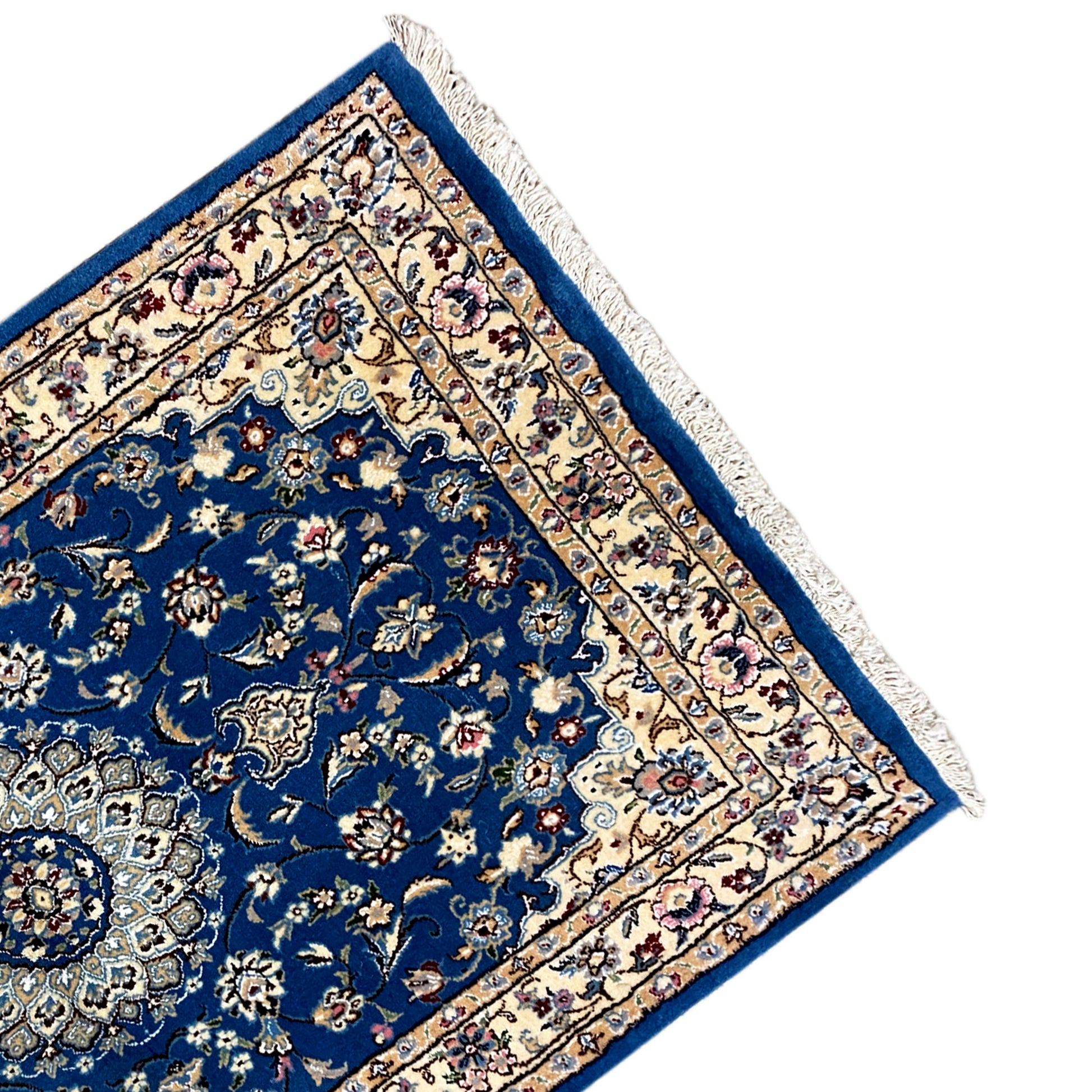 Nain Teppich Blau, 120x77 cm - German Carpet Shop