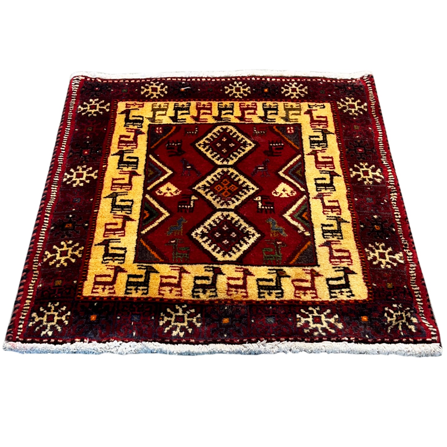 Poshti Teppich Wolle 66x60 cm - German Carpet Shop