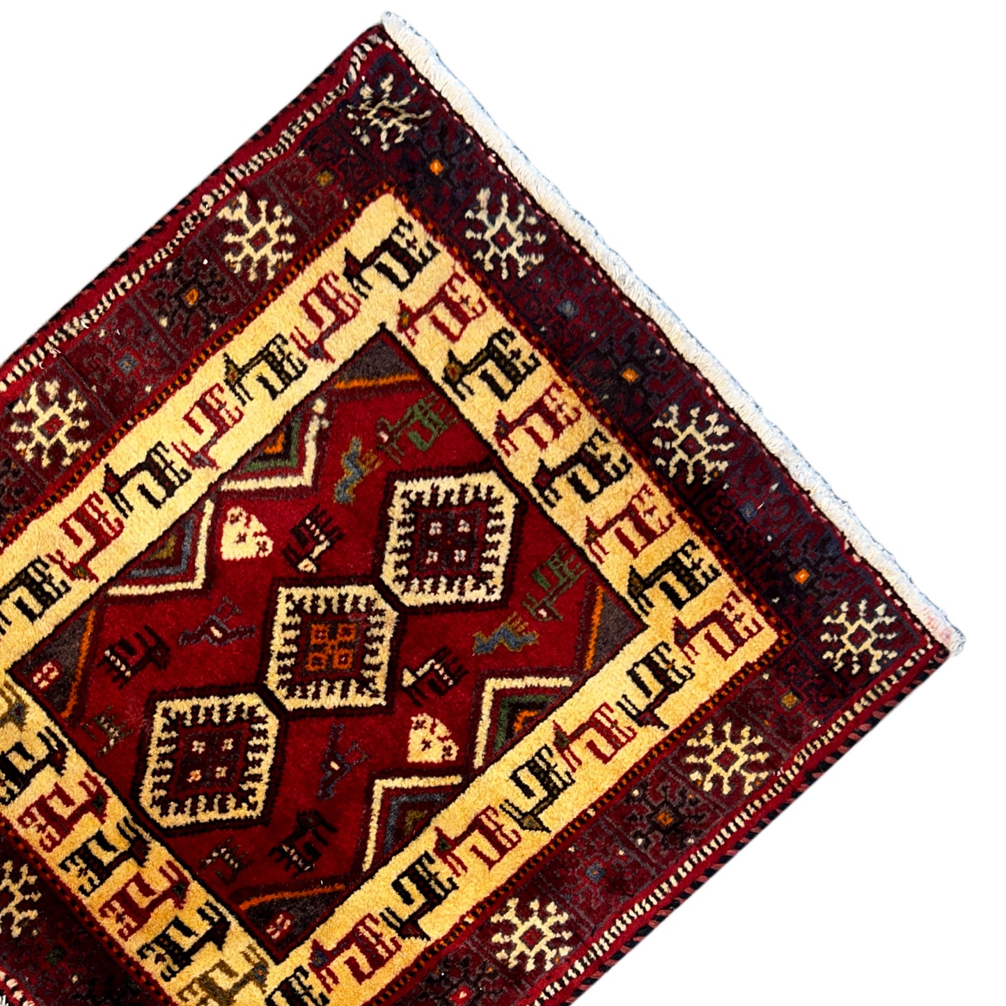 Poshti Teppich Wolle 66x60 cm - German Carpet Shop