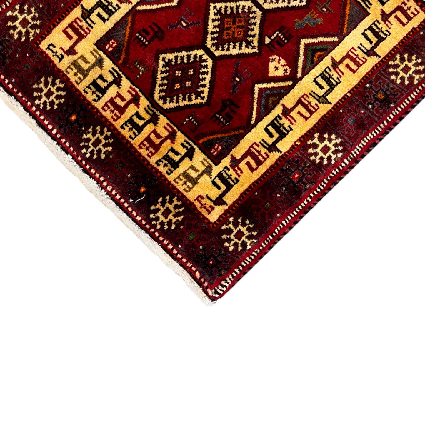Poshti Teppich Wolle 66x60 cm - German Carpet Shop