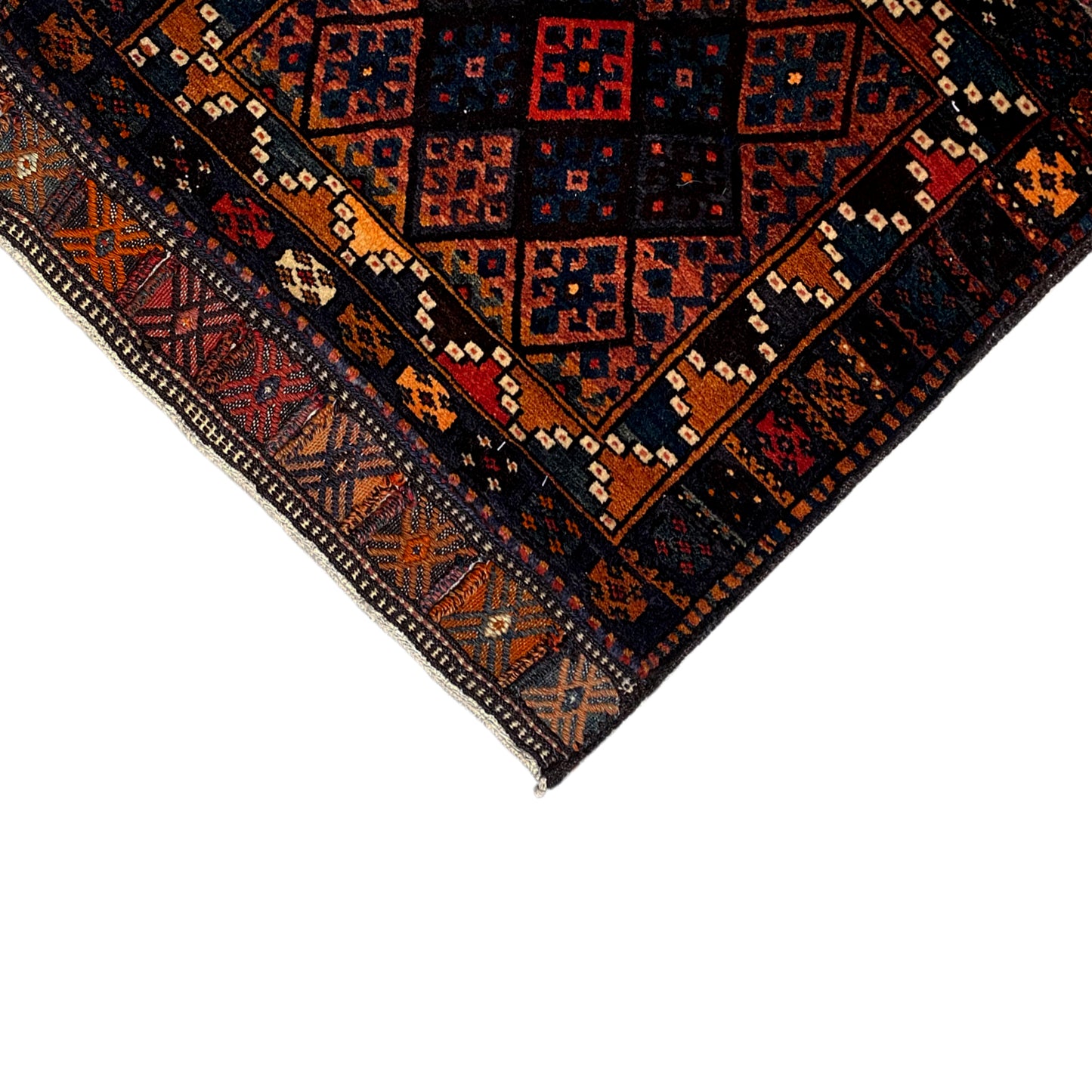 Tapis Hamedan Poshti - 82x72 cm