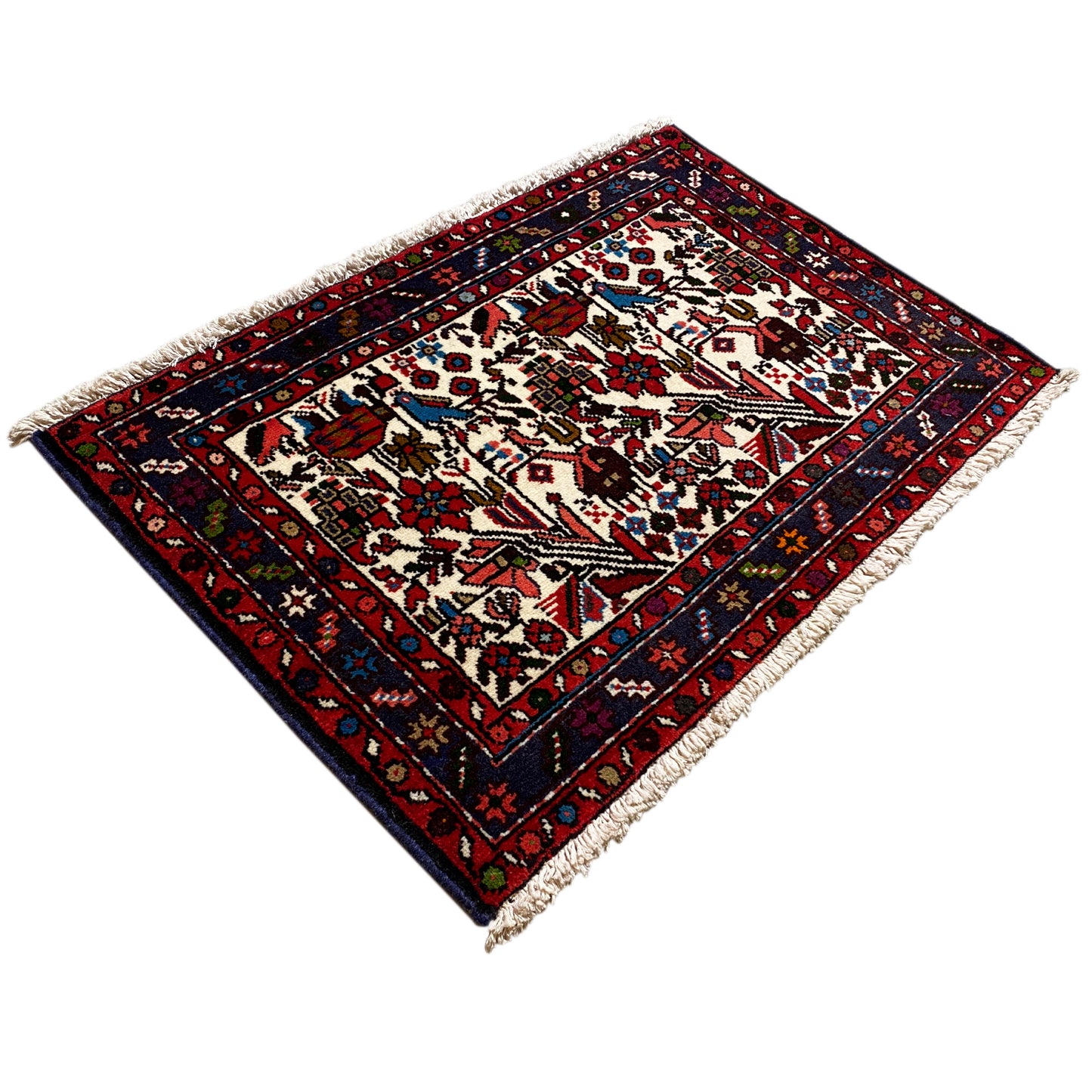 Tapis Hamedan Poshti - 62x88 cm