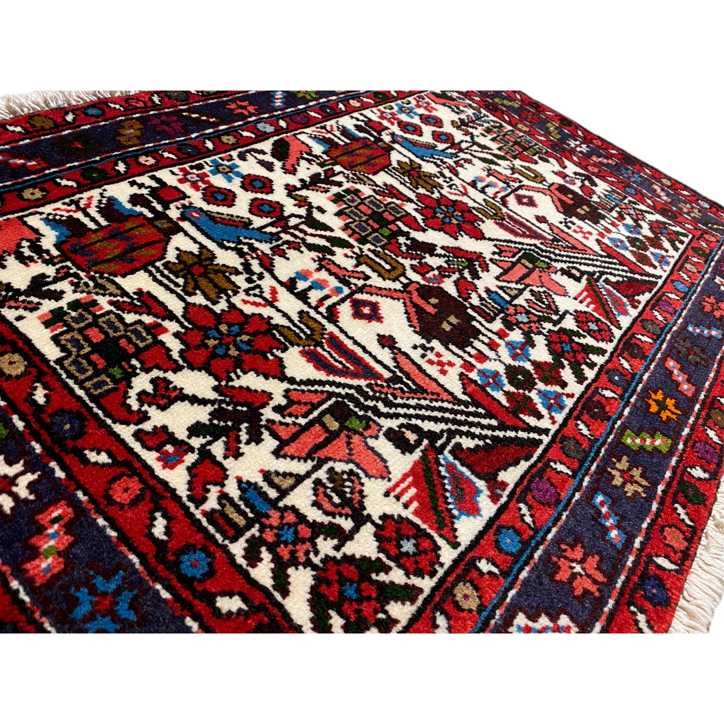 Tapis Hamedan Poshti - 62x88 cm