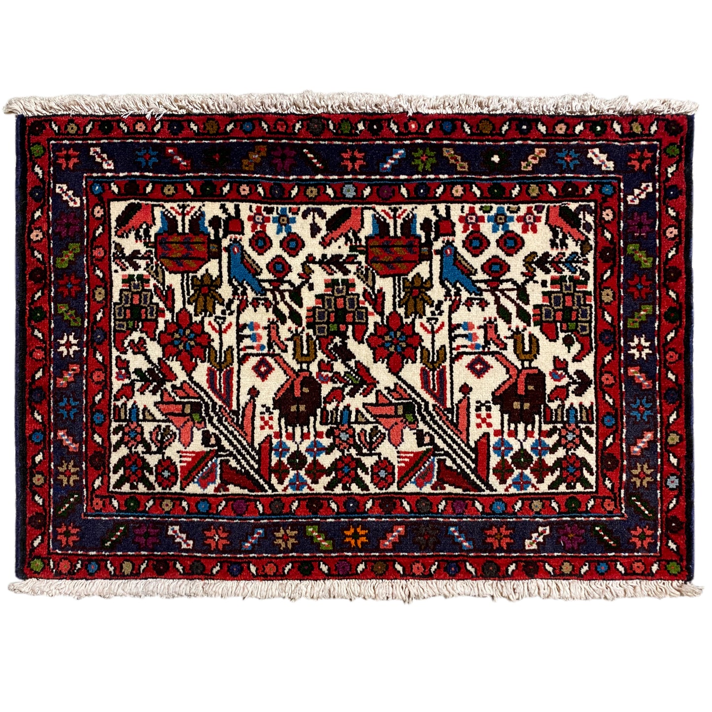 Tapis Hamedan Poshti - 62x88 cm