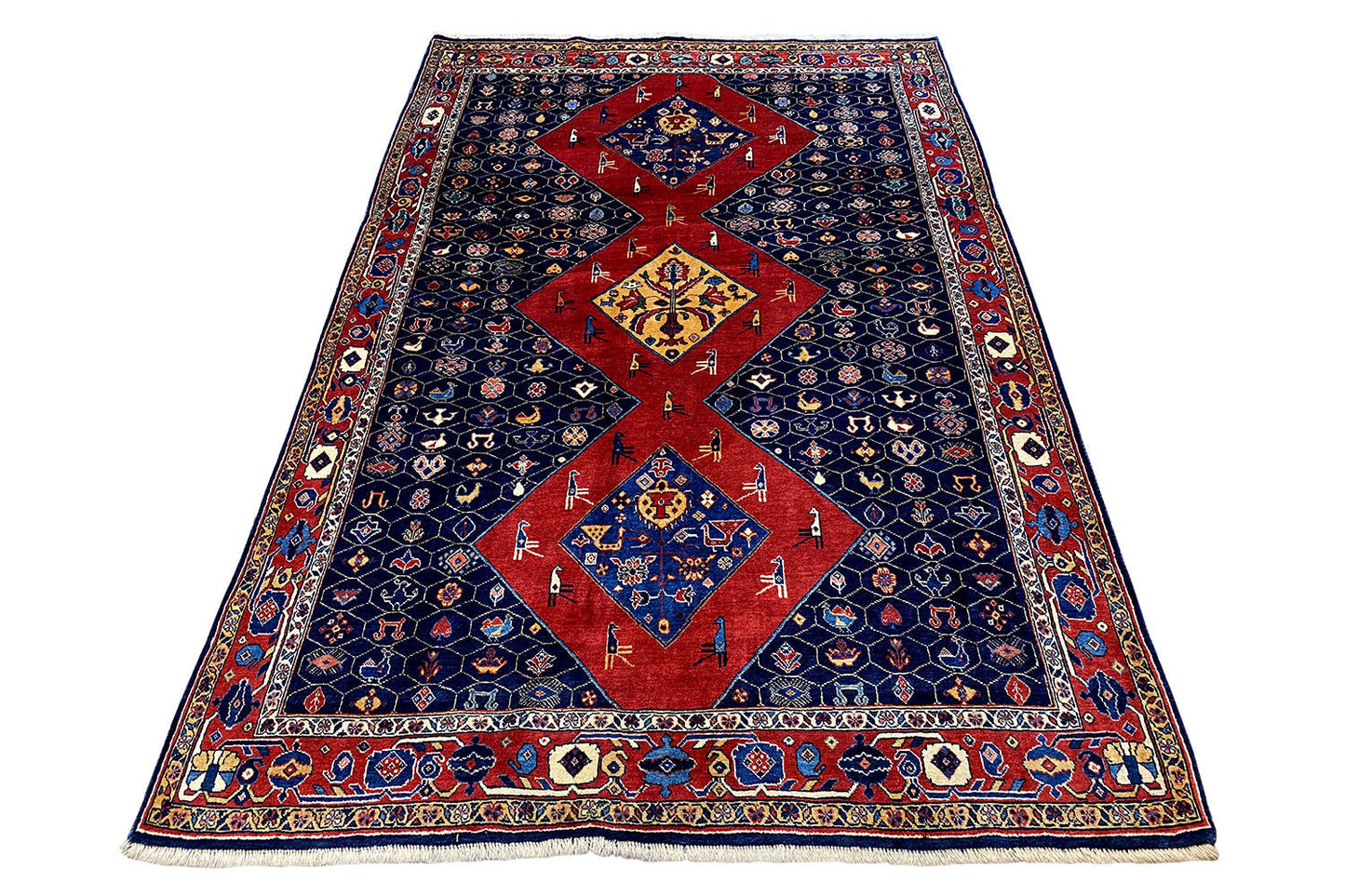 Qashqai Exklusiv - 505156 (220x147 cm) - Premium Teppich from German Carpet Shop - Just €1599! Shop now at German Carpet Shop