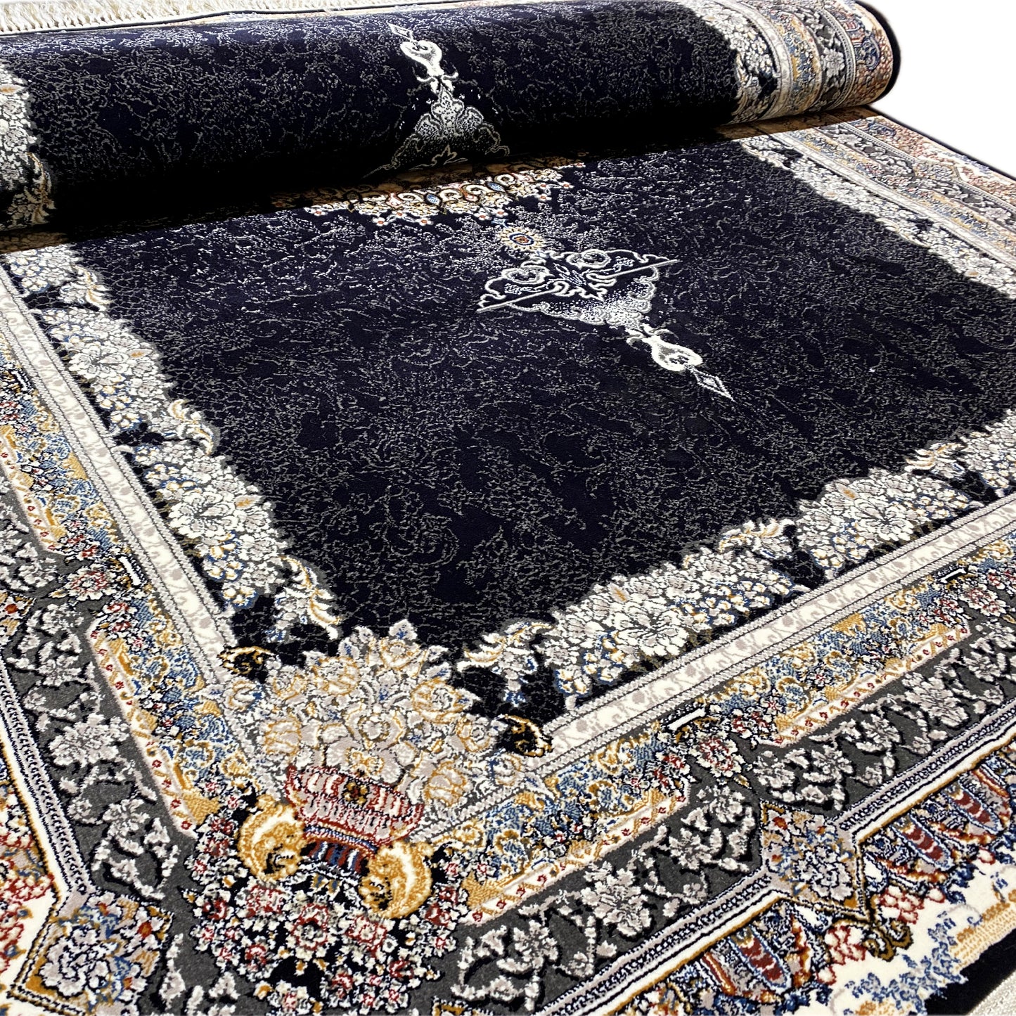 Tapis Elias noir 160x230 cm
