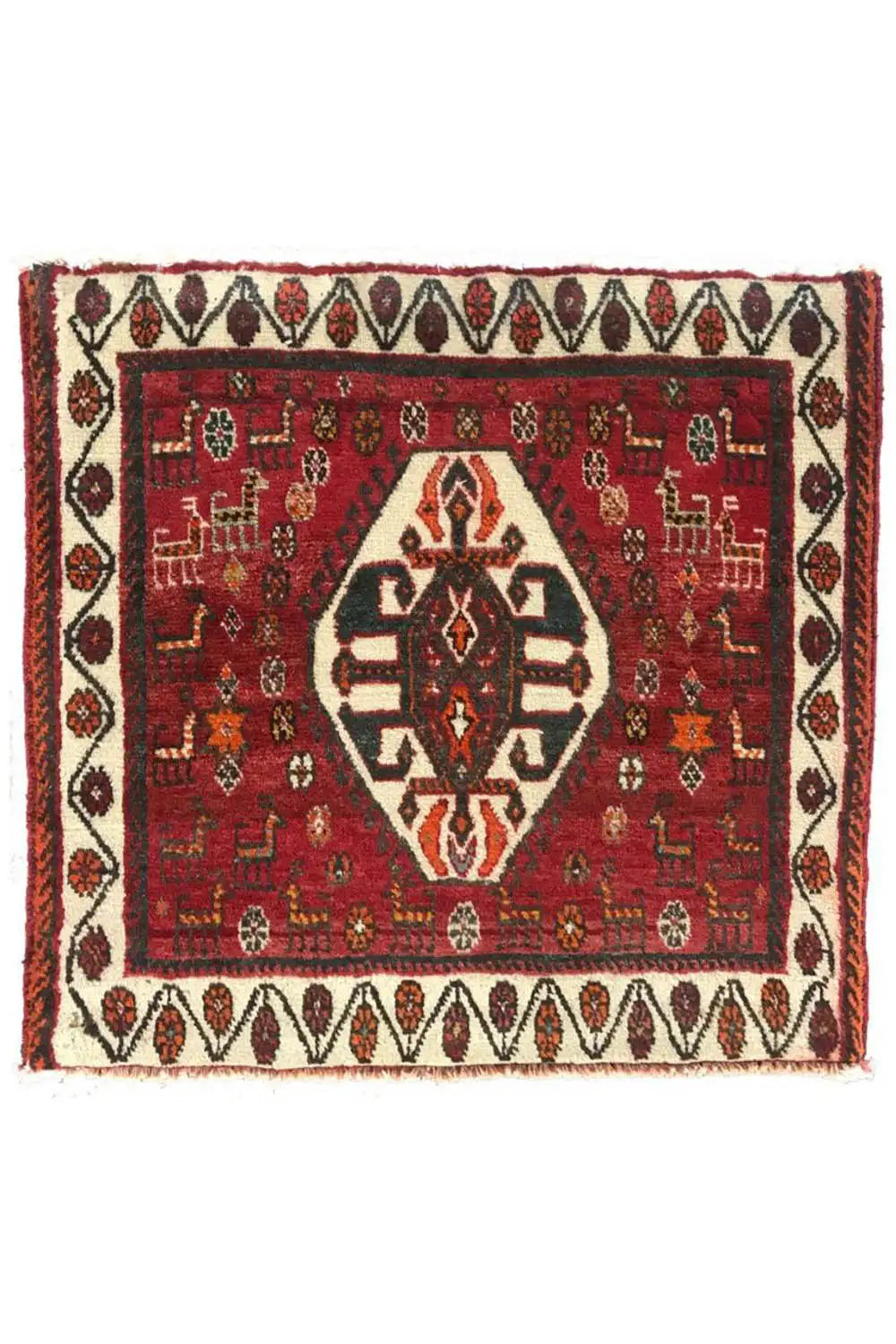 Poschti - Qashqai 8968754 (60x57 cm) - German Carpet Shop