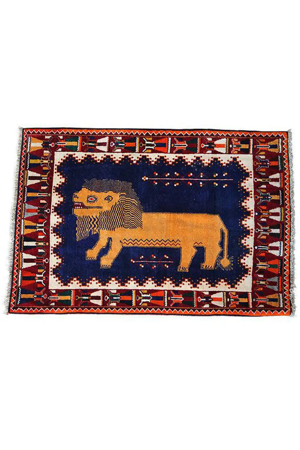 Löwen Gabbeh - 8968583 (188x132 cm) - German Carpet Shop