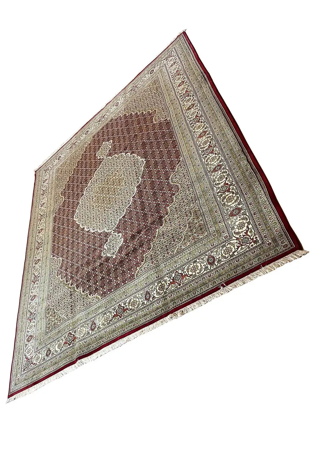 Indo Täbriz Teppich - 31445 (253x308cm) - Premium Mahi from German Carpet Shop - Just €1950! Shop now at German Carpet Shop