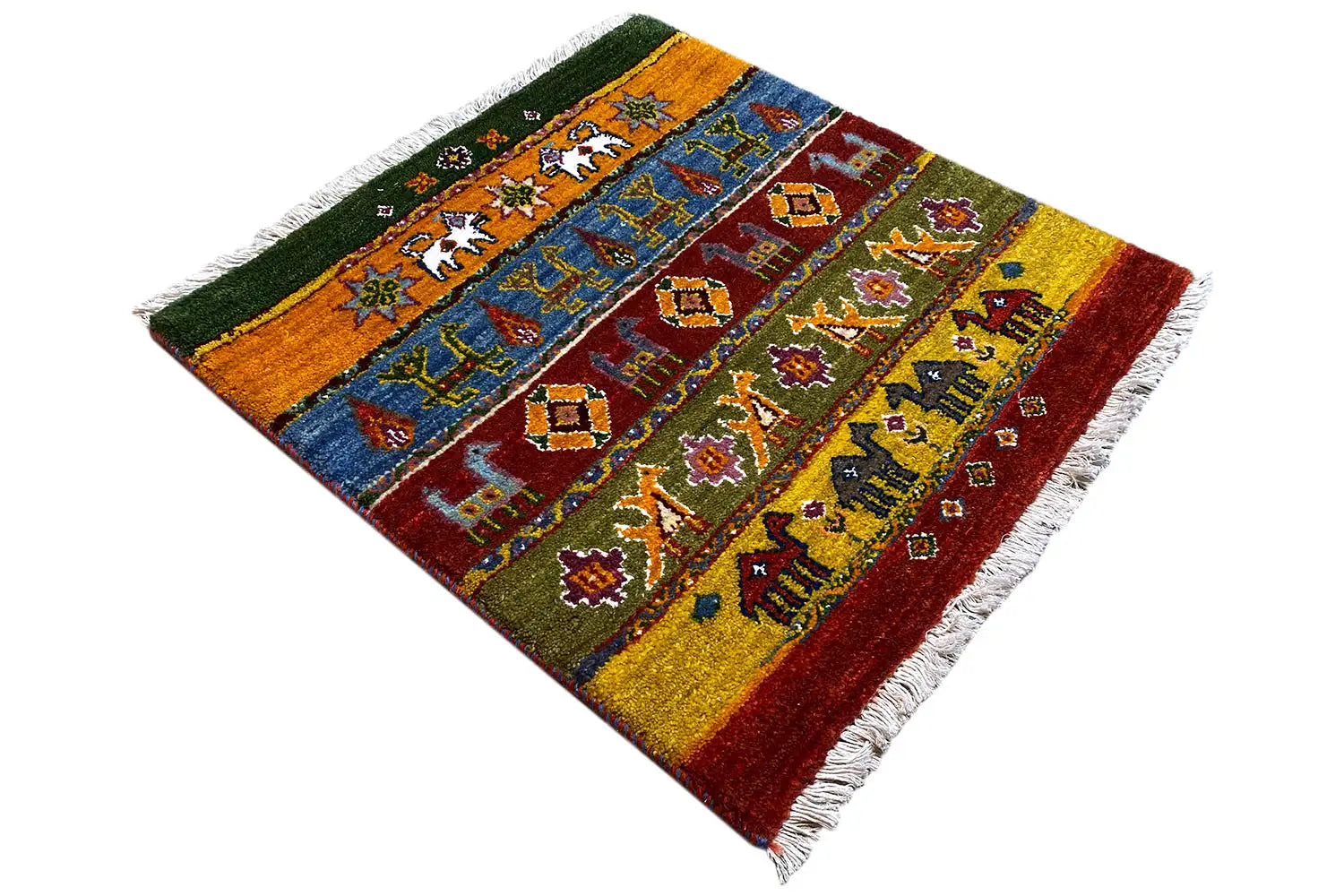 Gabbeh Lori - (63x62cm) - German Carpet Shop