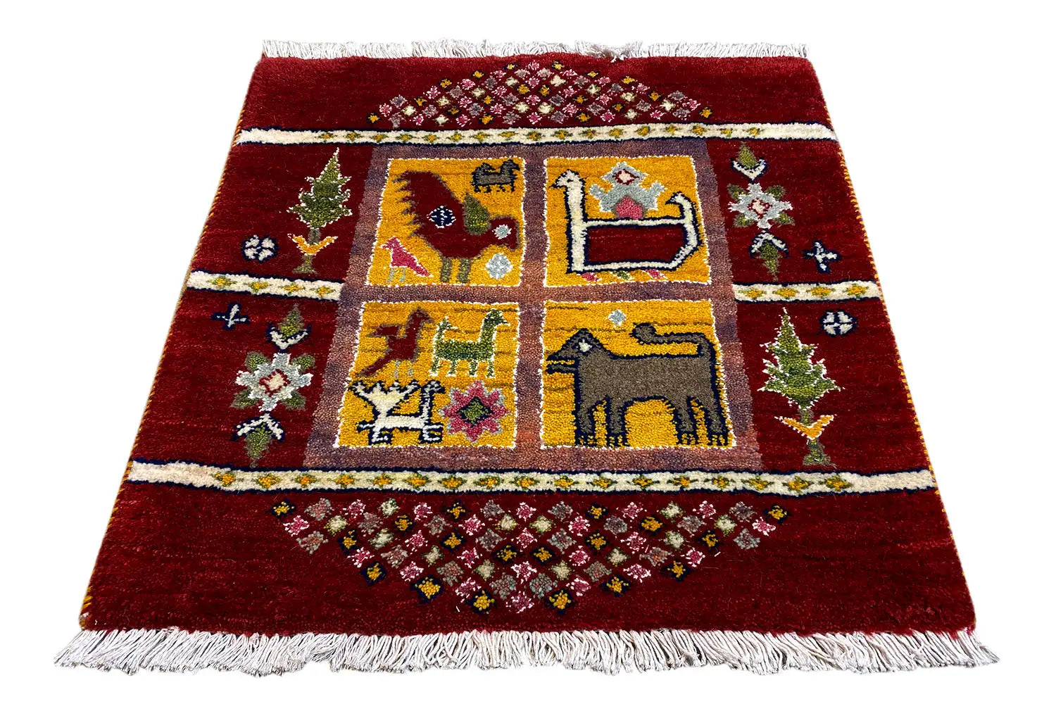 Gabbeh Lori Teppich (66x61cm) - German Carpet Shop