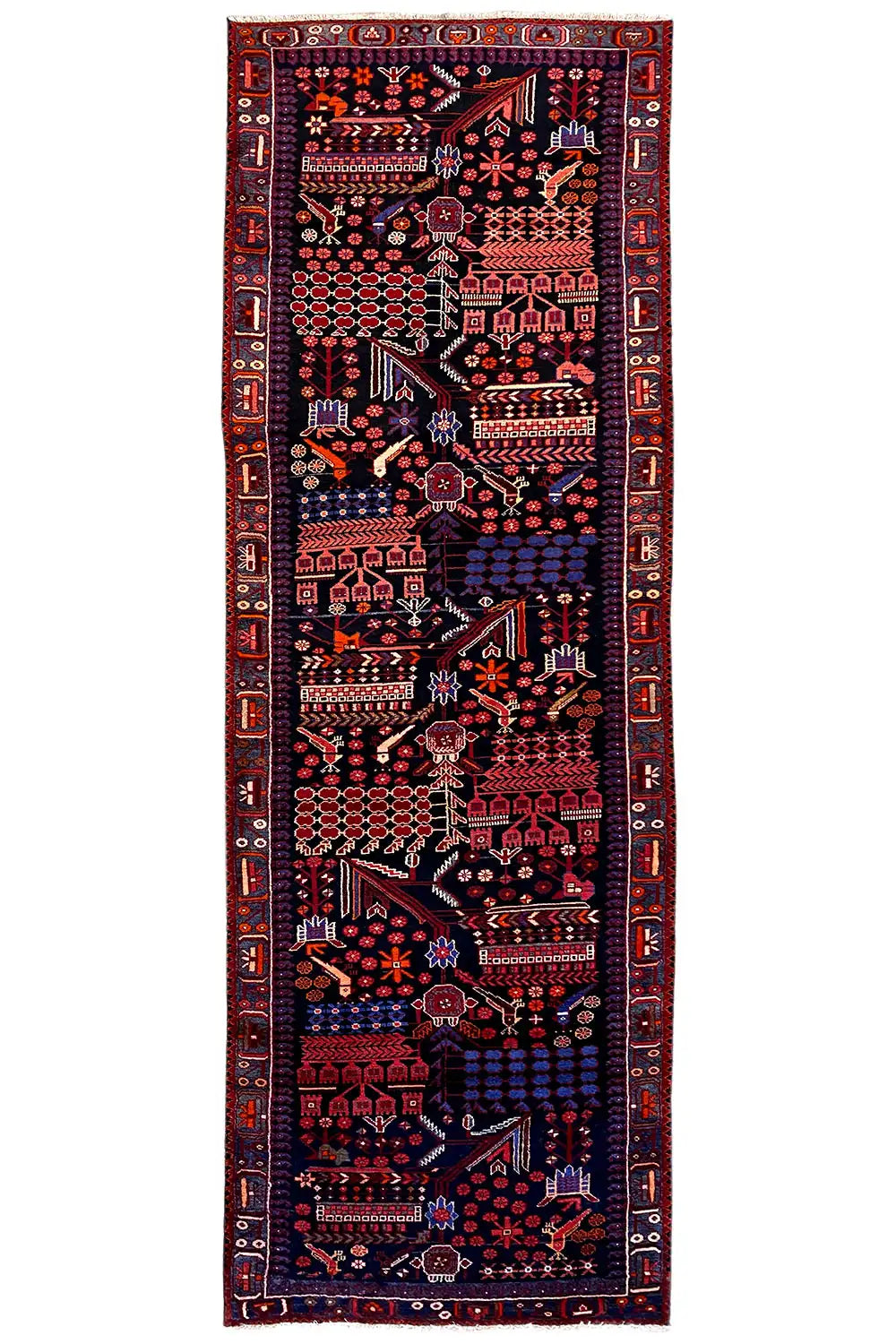Hamadan - Läufer (379x112 cm) - German Carpet Shop