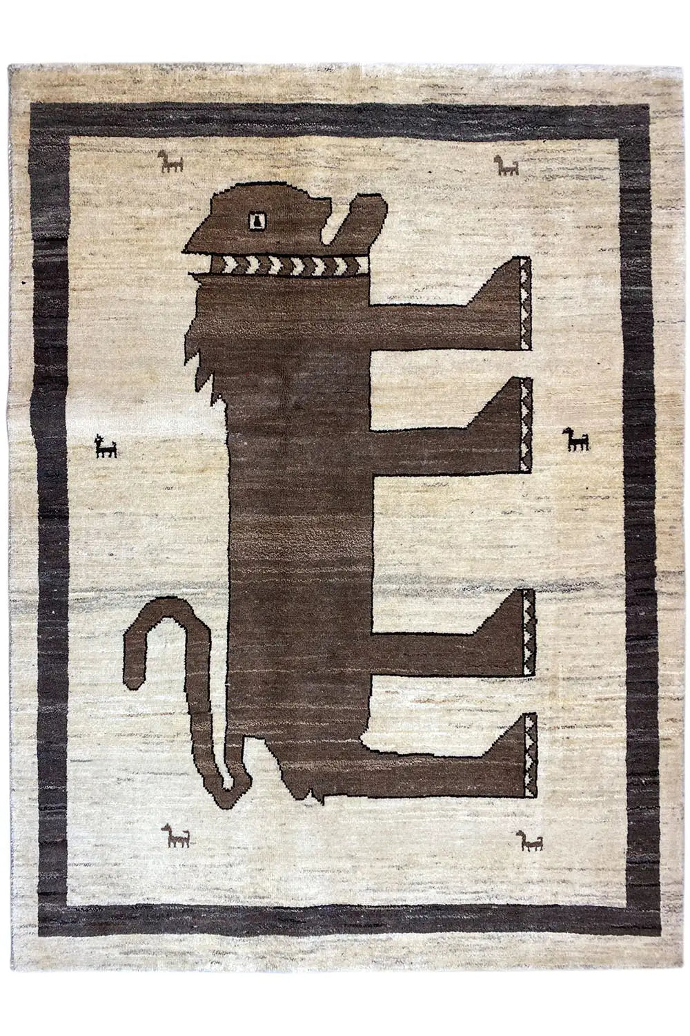 Löwen Gabbeh (189x143m) - German Carpet Shop