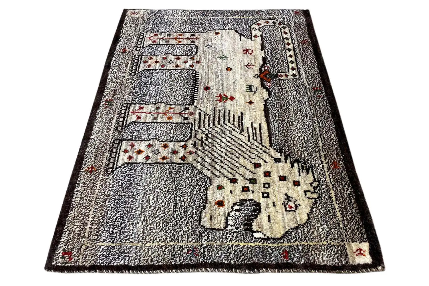 Löwen Gabbeh (93x66 cm) - German Carpet Shop